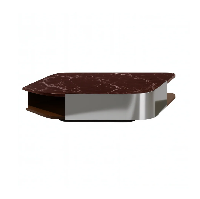 CIELO Model 1 Rosso Levante Coffee Table Premium