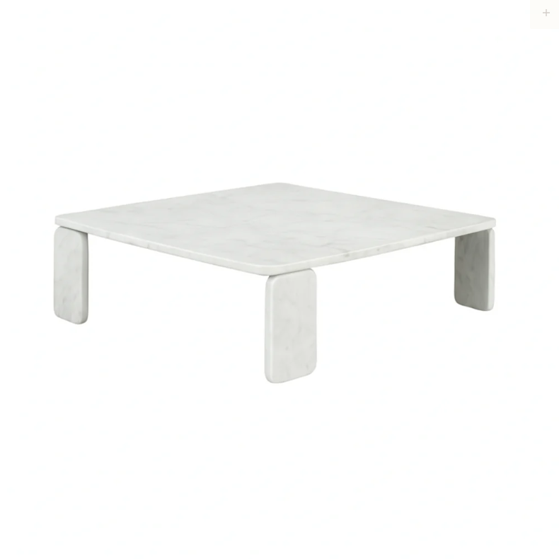 MONARQUE Square Carrara Coffee Table Classic