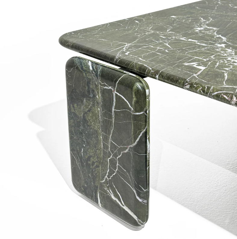 MONARQUE Square Verde Lepanto Coffee Table Classic