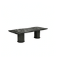AVELTO Rectangular Italy Black Dining Table Premium