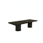 AVELTO Rectangular Laurent Black Dining Table Premium