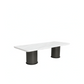 AVELTO Rectangular Volakas White Dining Table Premium