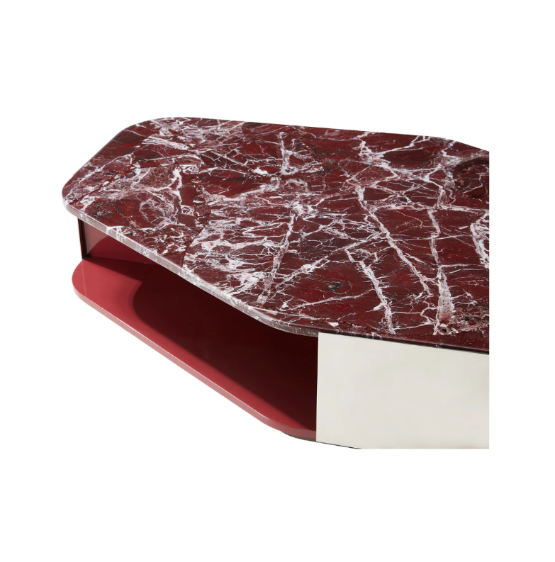 CIELO Model 2 Rosso Levanto Coffee Table Classic