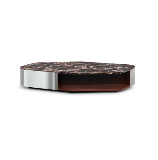 CIELO Model 2 Rosso Levanto Coffee Table Premium