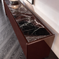 EVOQUE Medium Rosso Levanto Side Cabinet Classic