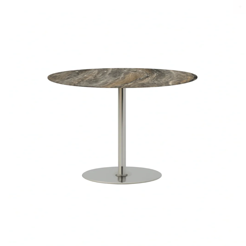 GAIA Round Grigio Orobico Side Table Classic