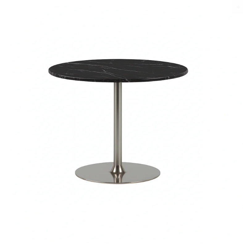 GAIA Round Bvlgari Black Side Table Classic
