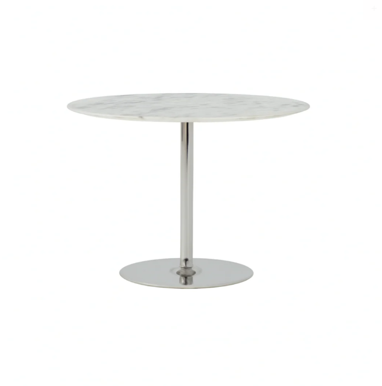 GAIA Round Carrara Side Table Classic