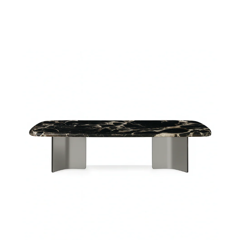 LORINI Rectangular Black Rose Dining Table Premium