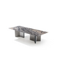 LORINI Rectangular Grigio Orobico Dining Table Premium