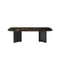 LORINI Rectangular Italy Black Dining Table Classic
