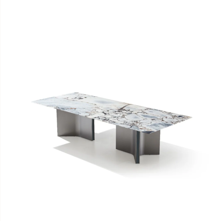LORINI Rectangular Ocean Storm Dining Table Premium
