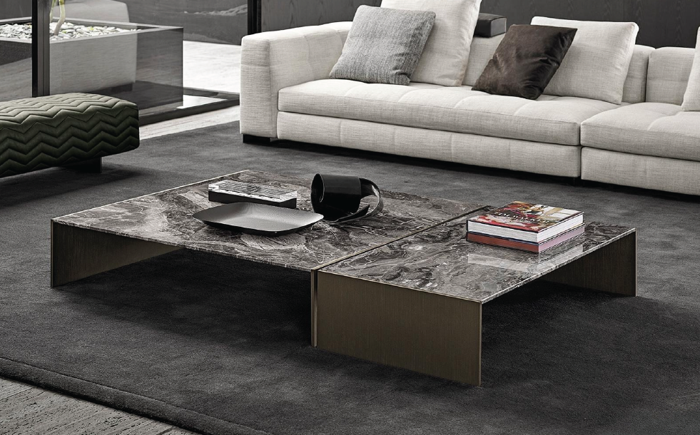 LUNARA 60 Grigio Orobico Coffee Table Premium