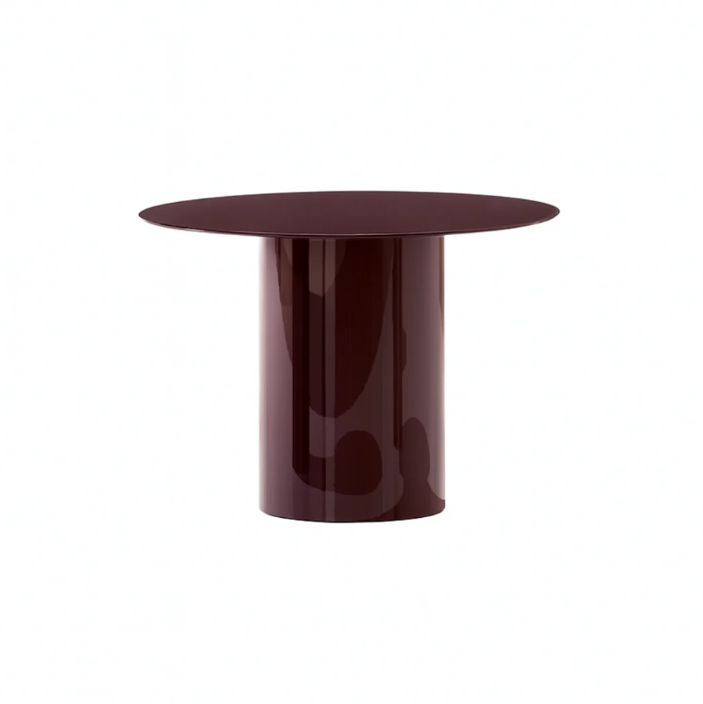 MAYA Bordeaux Red Side Table Premium