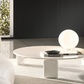 MONARQUE Round Carrara Coffee Table Premium
