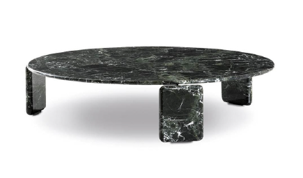MONARQUE Round Verde Lepanto Coffee Table Premium