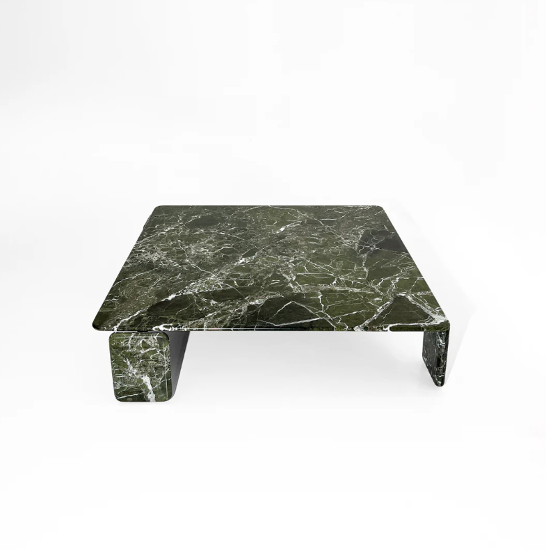 MONARQUE Square Verde Lepanto Coffee Table Classic