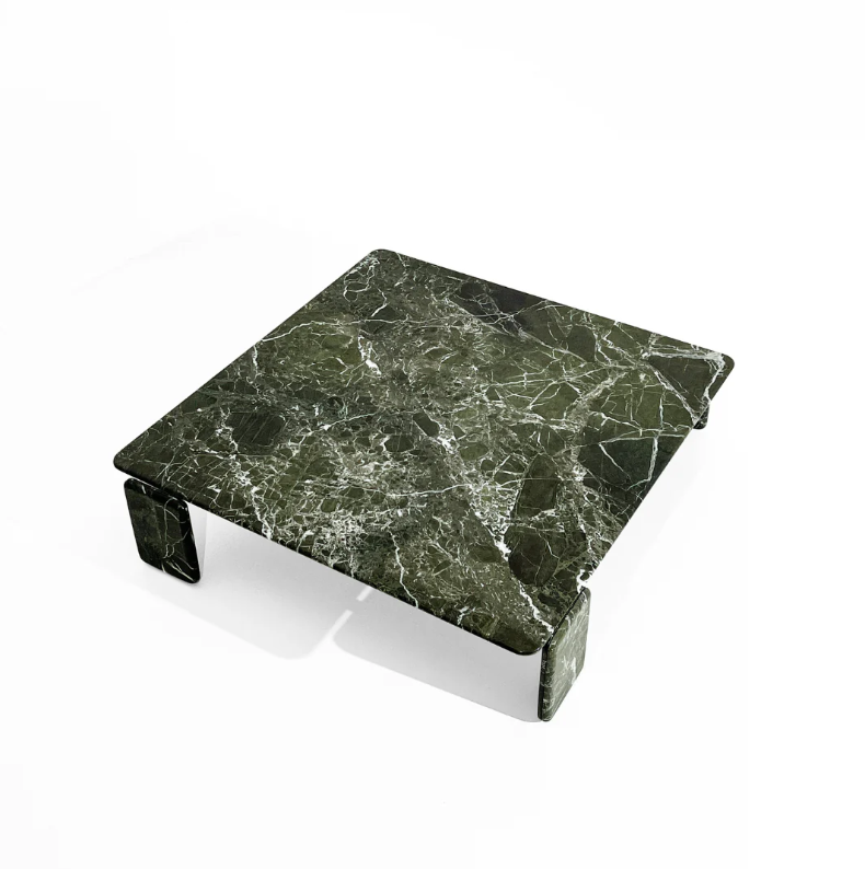 MONARQUE Square Verde Lepanto Coffee Table Classic