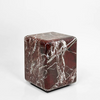 ZAHA Rosso Levanto Side Table Premium