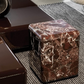 ZAHA Rosso Levanto Side Table Premium